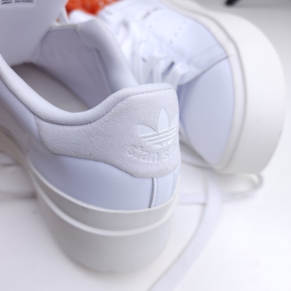 Rare Stan Smith White Platform Women's Sneakers Sz 8½m - Picture 5 of 16